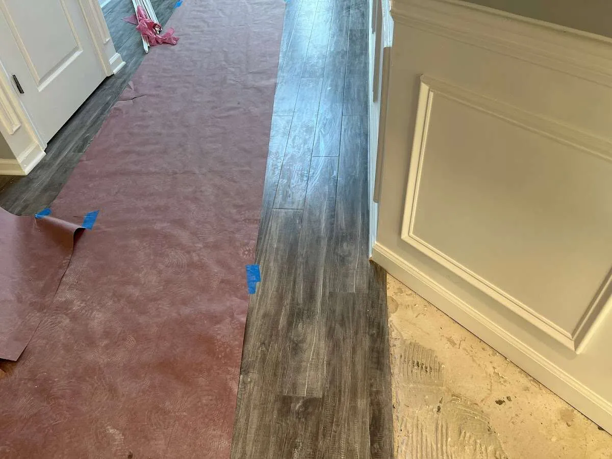 Completed marble shower restoration in Champion Heights